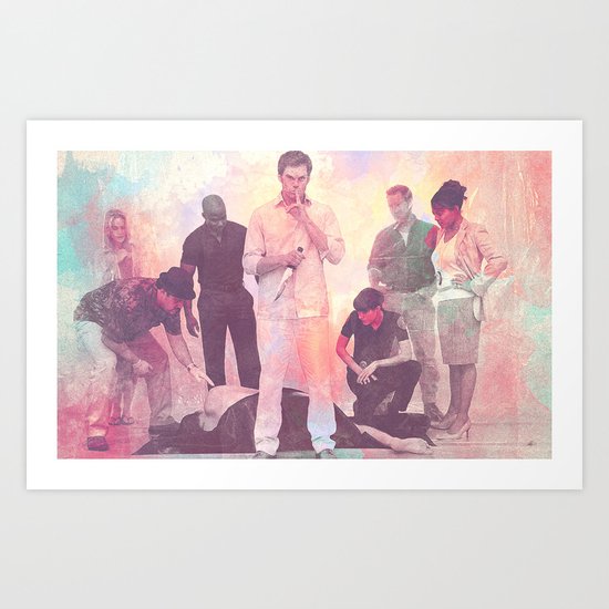 Dexter TV Series Art Print