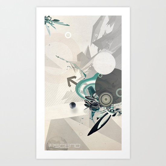 ASCEND (version zero) Art Print