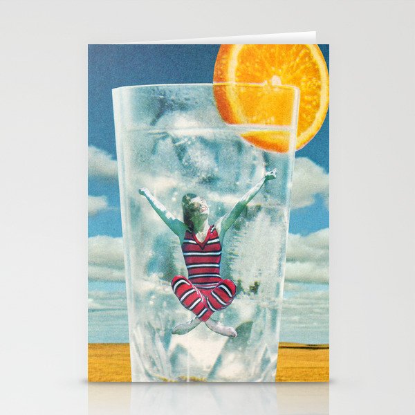 Gin and Tonic Stationery Cards