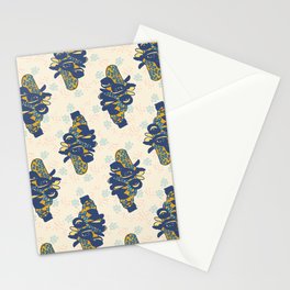 Banksia Seedpod Blues Stationery Cards