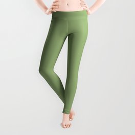 French Green Clay Leggings