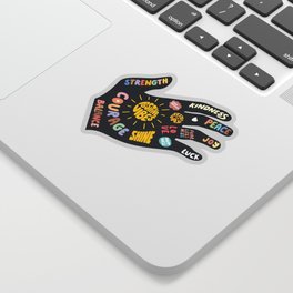 Positivity – Helping Hand Sticker