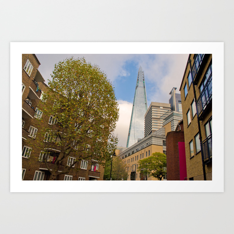 The Shard London Bridge Tower Southwark Uk Art Print By Andyevansphotos Society6