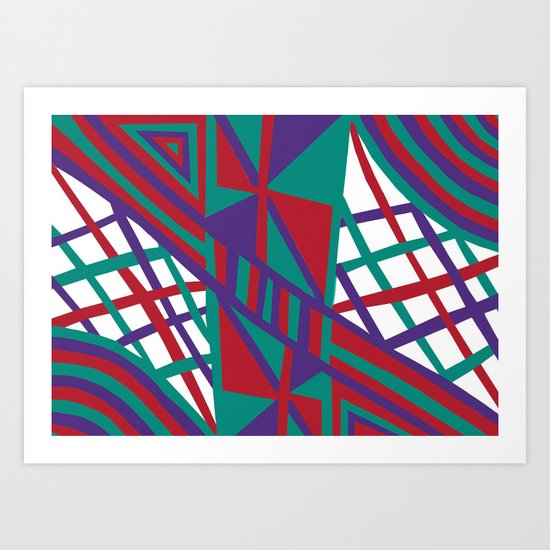 Purple Infusion Art Print