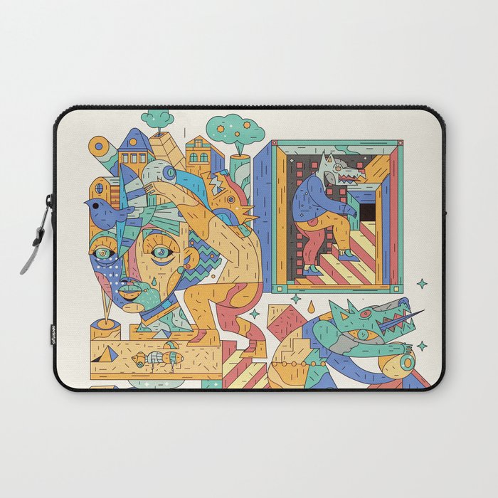 eyes and dogs Laptop Sleeve