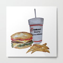 Cook Out Tray Metal Print