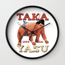 Sumo Wrestler "Takayasu" Rikishi 髙安 晃 Wall Clock