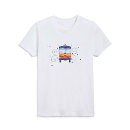 Groovy Indian Truck Kids T Shirt
