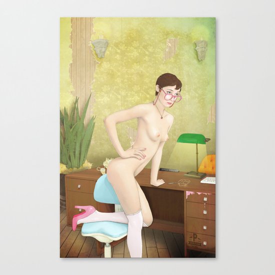 Employee of the Month Canvas Print