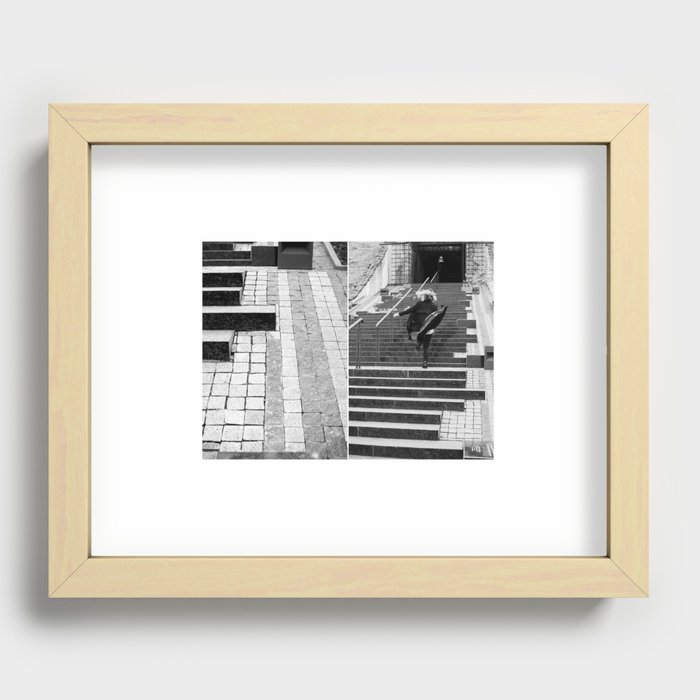 The Run Recessed Framed Print