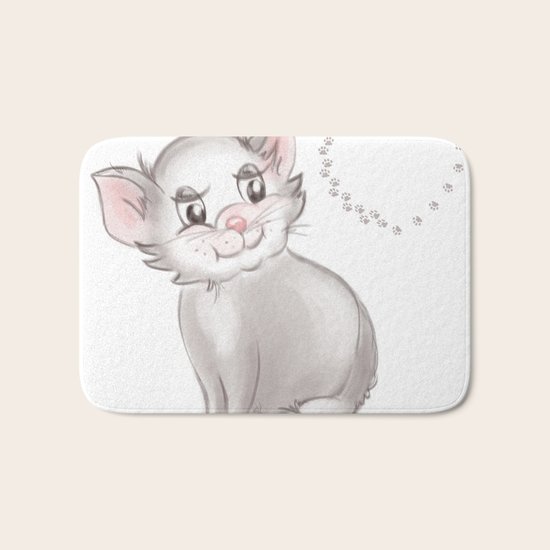 Kitty Bath Mat