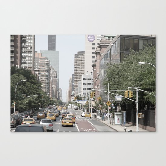 New York City Taxi Canvas Print