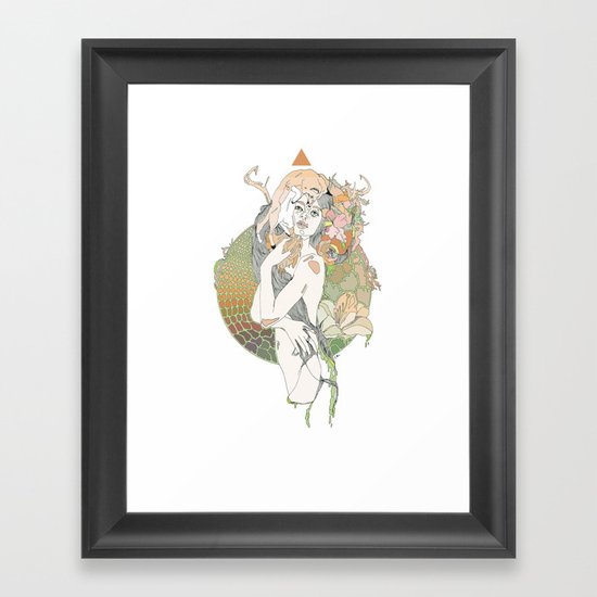 pistil Framed Art Print