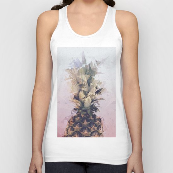 Defragmented Pineapple Unisex Tank Top