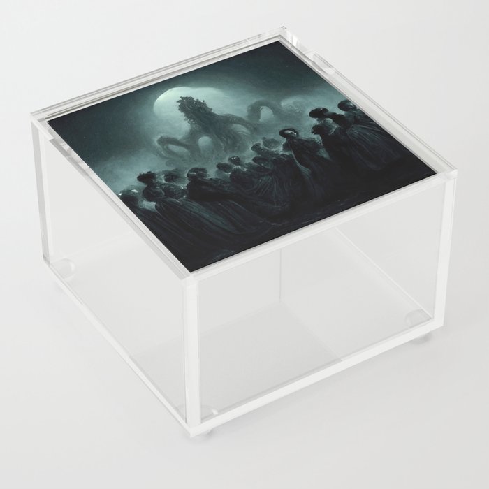 Nightmares are living in our World Acrylic Box