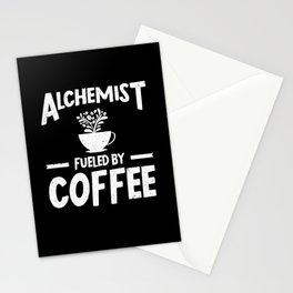 Alchemist Coffee Alchemy Chemistry Stationery Card