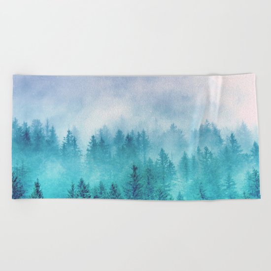Popsicle Forest Beach Towel