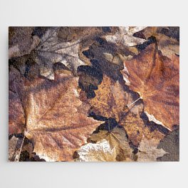 winter leaves Jigsaw Puzzle