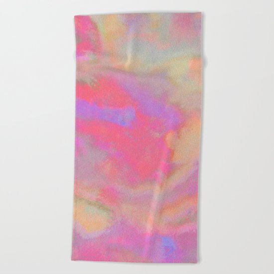 Ephemeral Beach Towel