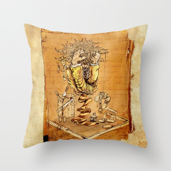 BREAK POINT Throw Pillow