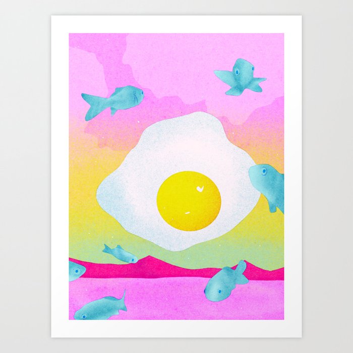 Fish Eggs Art Print