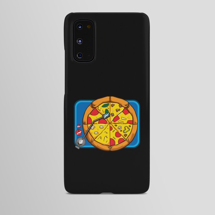 Vinyl Record Pizza Party Android Case