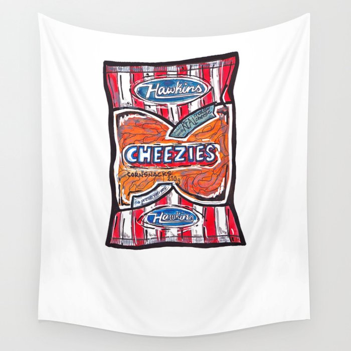 Hawkins Cheezies Wall Tapestry