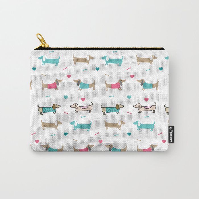 Dachshunds love Carry-All Pouch