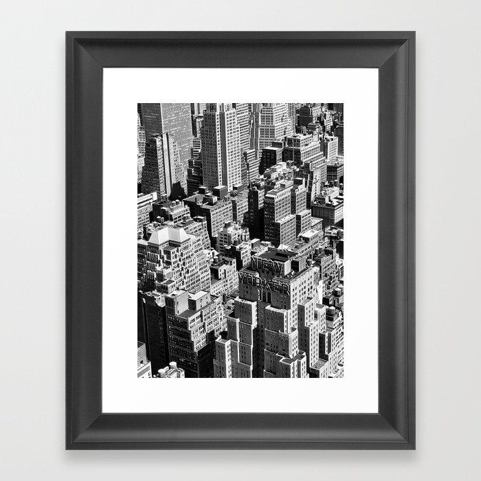 The New Yorker - Midtown Manhattan Framed Art Print