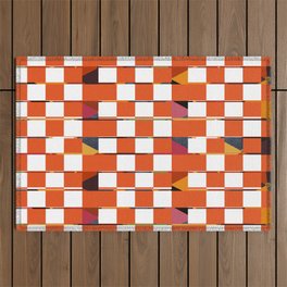 RED CHESS Outdoor Rug