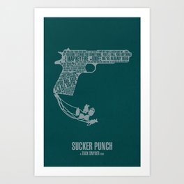 Sucker Punch Art Print