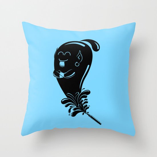 Fountain of wishes Throw Pillow