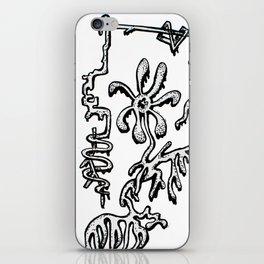 Psychedelic Flower 01  iPhone Skin