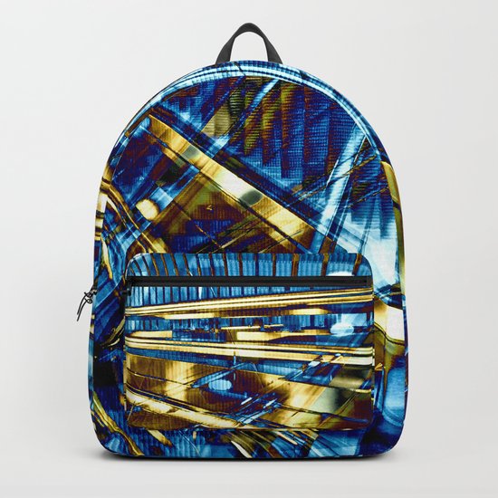 Blue Lines of Berlin Backpack