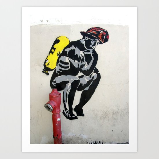 Where do water come from? Art Print