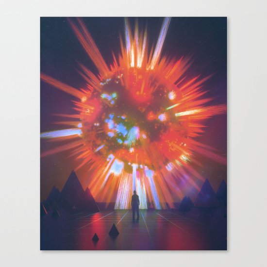 SUPERNOVA (everyday 03.07.17) Canvas Print