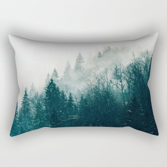 The Silent Forest #society6 #decor #buyart Rectangular Pillow
