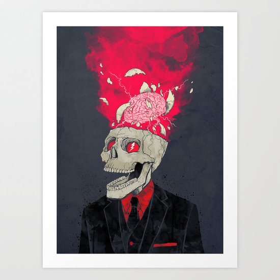 BrainStorm Art Print