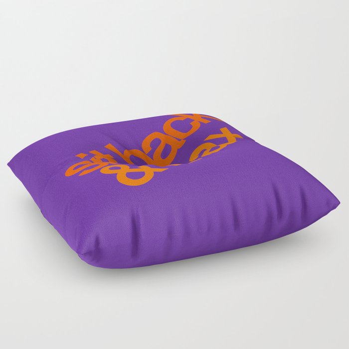 Sit Back Relax Grape Floor Pillow By Circa78designs Society6