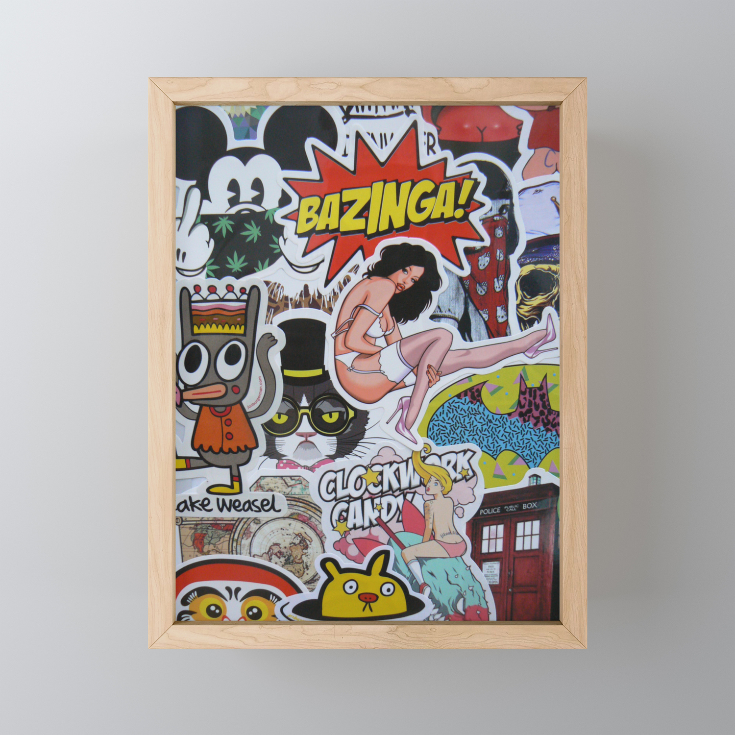 sticker collage