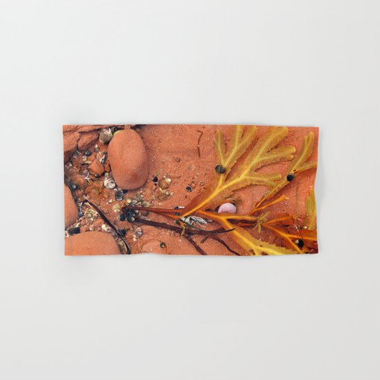 Life on the Tidal Shelf in PEI Hand & Bath Towel
