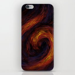 Whirling Fire iPhone Skin