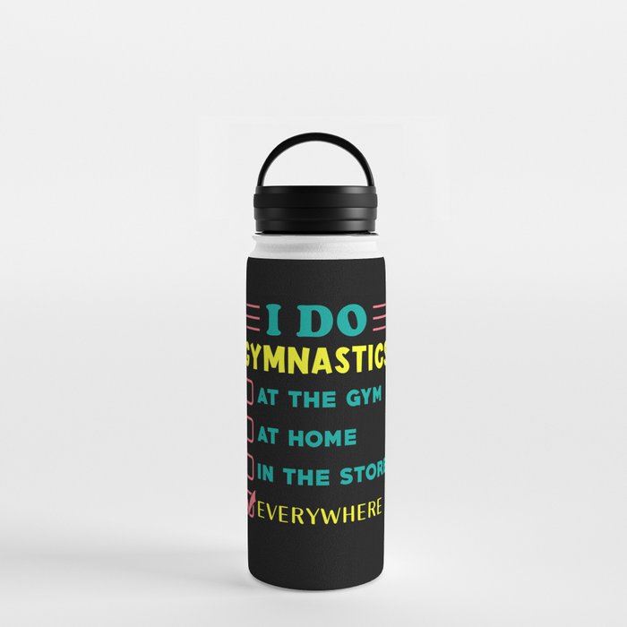 Gymnastics Gift Funny Water Bottle