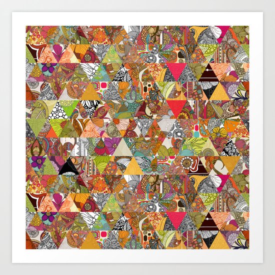 Like a Quilt Art Print
