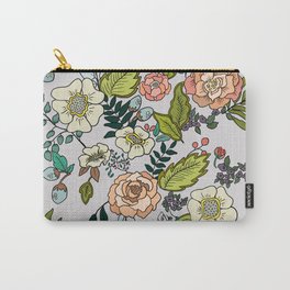 All the Flowers Carry-All Pouch