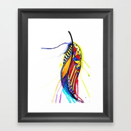 Weeping Feather Framed Art Print