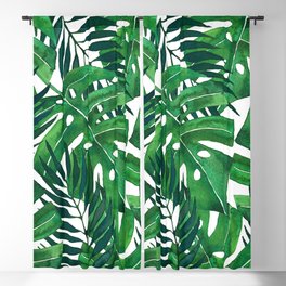 Jungle leaves Blackout Curtain