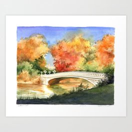 Bow Bridge Art Prints For Any Decor Style Society6