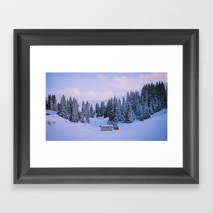 In Middle Of Everywhere Framed Art Print