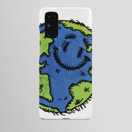 smiling earth Android Case
